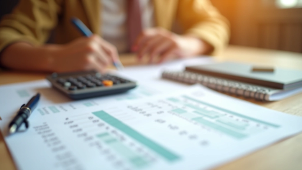 Calculatrice et feuille de calcul avec budget détaillé pour une fête