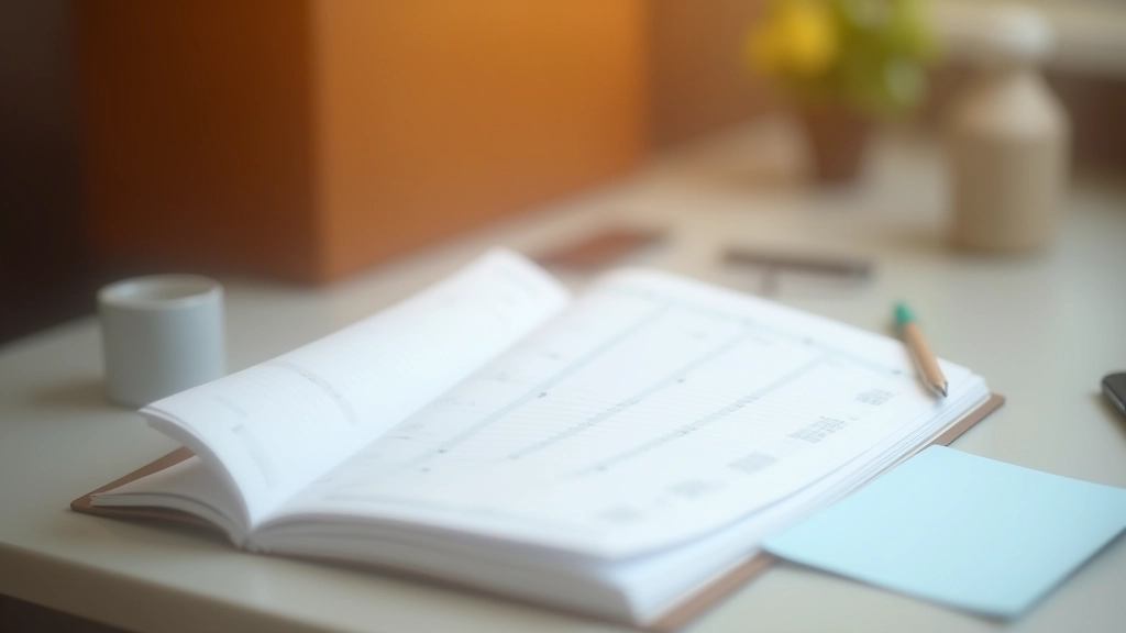 Planification sur un calendrier avec un stylo et des notes de dépenses mensuelles pour des fêtes